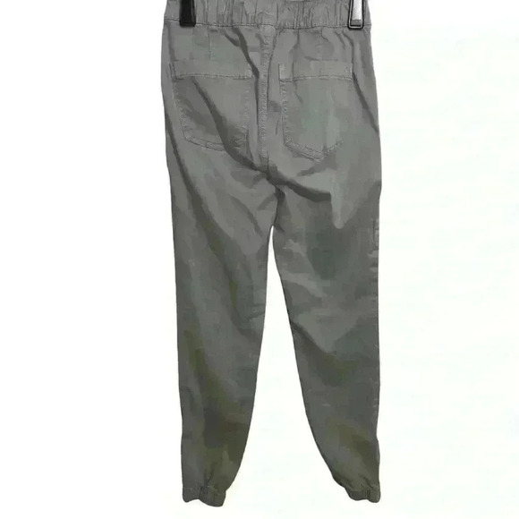 American Eagle Super Stretch High Waisted Ankle Zip Jogger Gray Women’s Size 8 - Picture 3 of 4